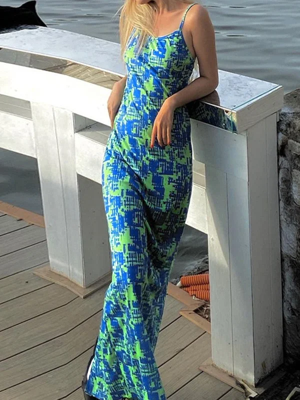 Weekend Clearance Frenzy Back Slit Bodycon Maxi Dress