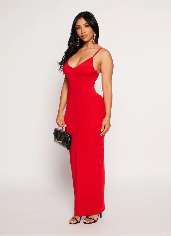 Hot Sale Items Daisy V Neck Bodycon Maxi Dress