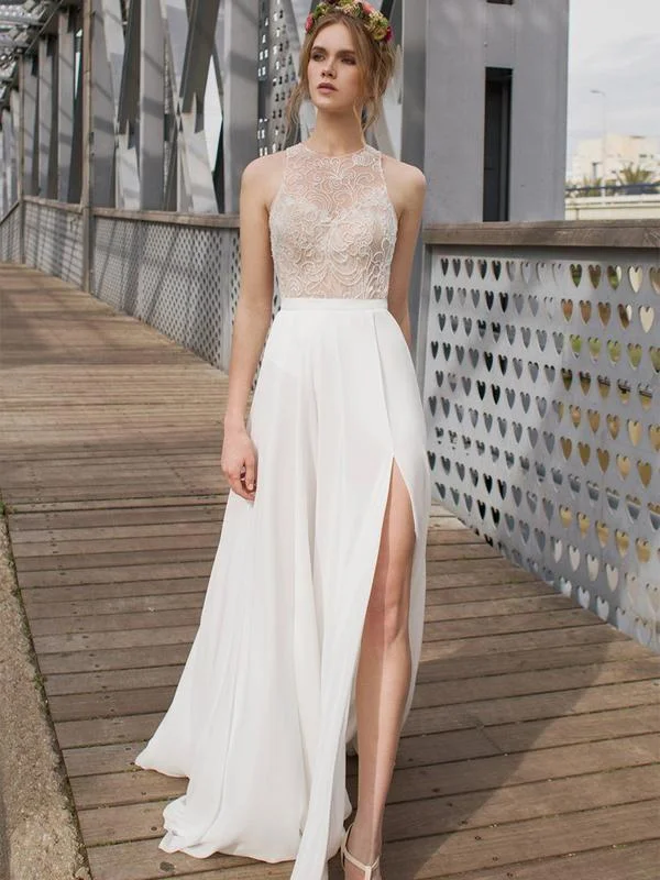 Limited Quantity White Side Split Prom Dress Open Back Bridesmaid Dresses Beach Wedding Dress Limited Quantity White Side Split Prom Dress Open Back Bridesmaid Dresses Beach Wedding Dress