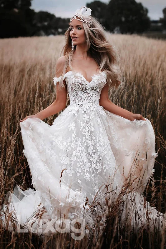 Weekend Discount Blast 12521 - Illusion Cutout Lace Applique Off-Shoulder Sweetheart Dress Weekend Discount Blast 12521 - Illusion Cutout Lace Applique Off-Shoulder Sweetheart Dress