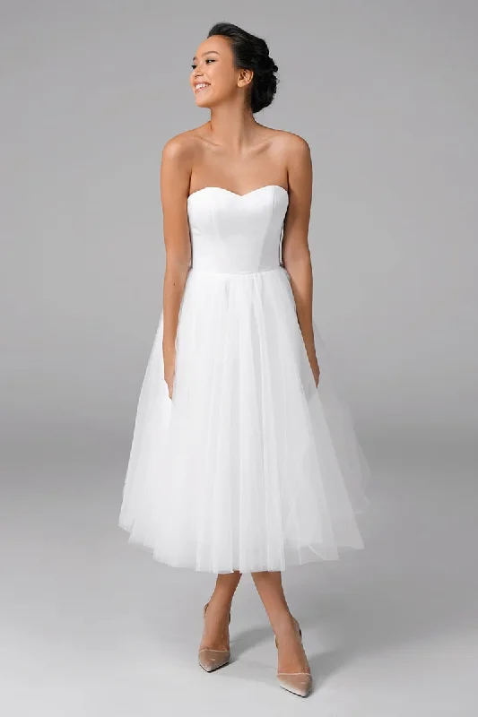 Exclusive Savings Event Elizabeth Strapless Midi Dress