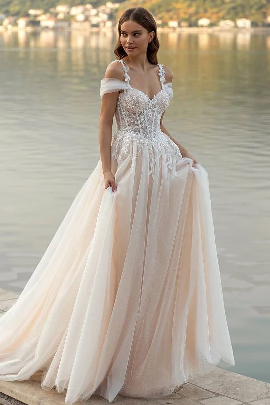 Eternity Boho A-line Lace Wedding Dress