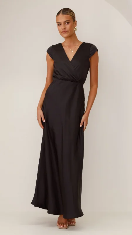 Exclusive Savings Event Selma Maxi Dress - Black