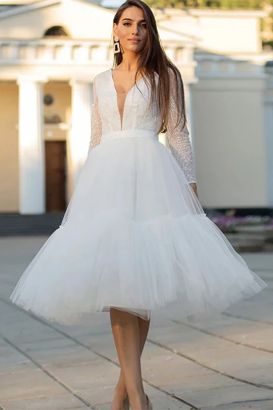 Grab It Now True Love Sparkly Long Sleeve Midi Dress