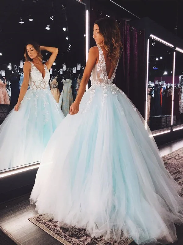 Weekend Discount Blast V Neck Open Back Teal Lace Floral Long Prom Dresses, Teal Lace Floral Formal Evening Dresses Weekend Discount Blast V Neck Open Back Teal Lace Floral Long Prom Dresses, Teal Lace Floral Formal Evening Dresses