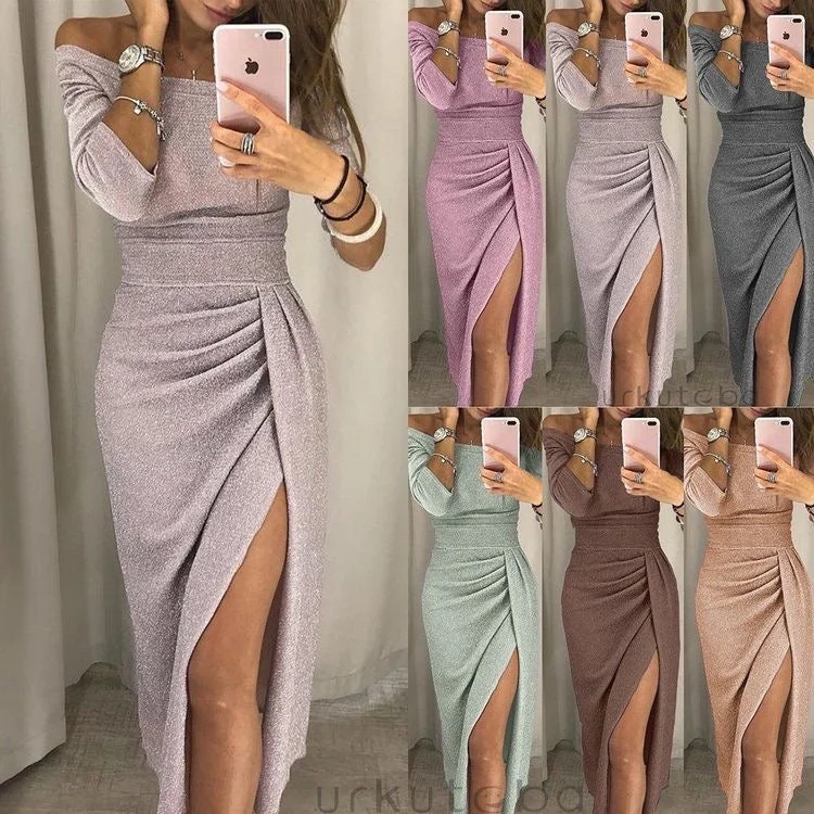 Special Offers Prom Party Dress, Off Shoulder Cocktail Dress