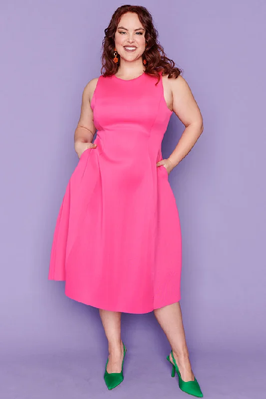 Exclusive Discounts Just for You Lucca Hot Pink Party Dress