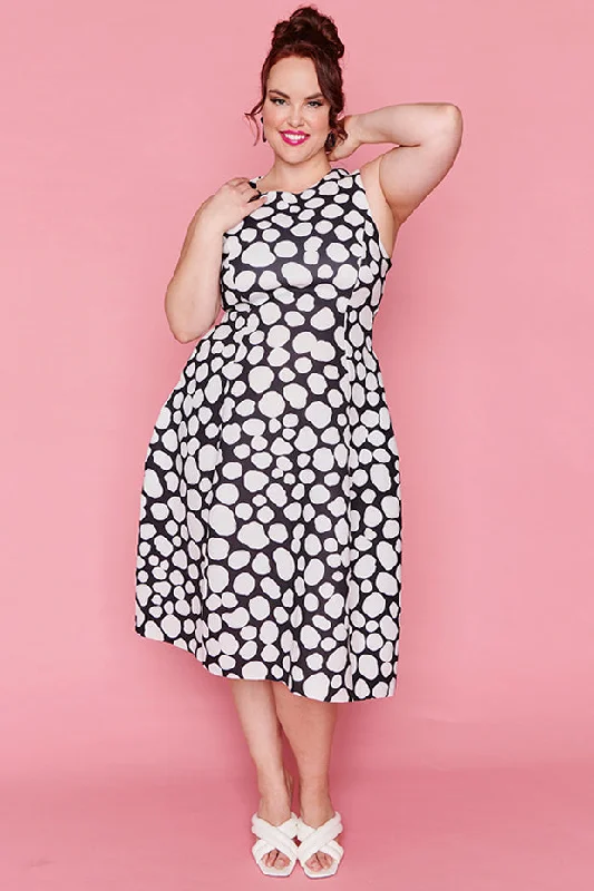 Final Clearance Lucca Rocky Road Party Dress