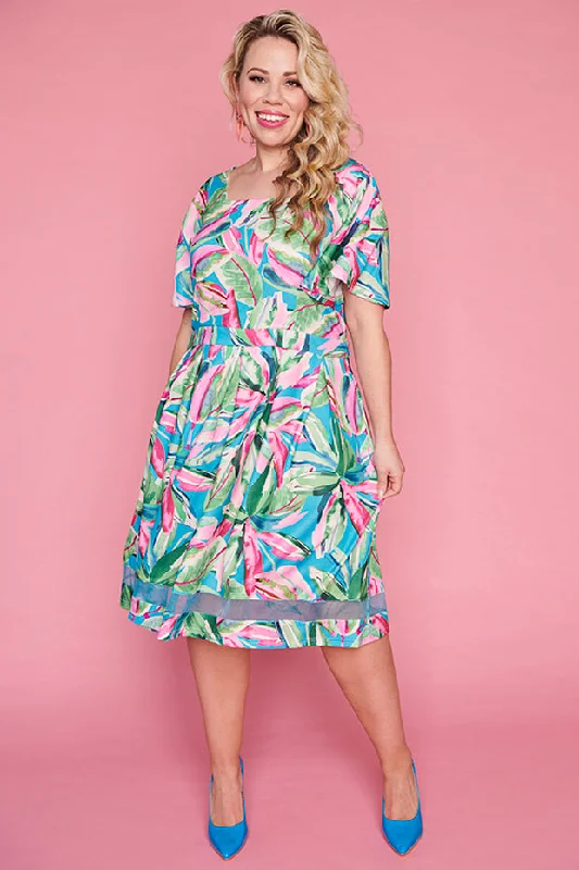 Price Slash Alert Sorrento Aqua Spring Party Dress