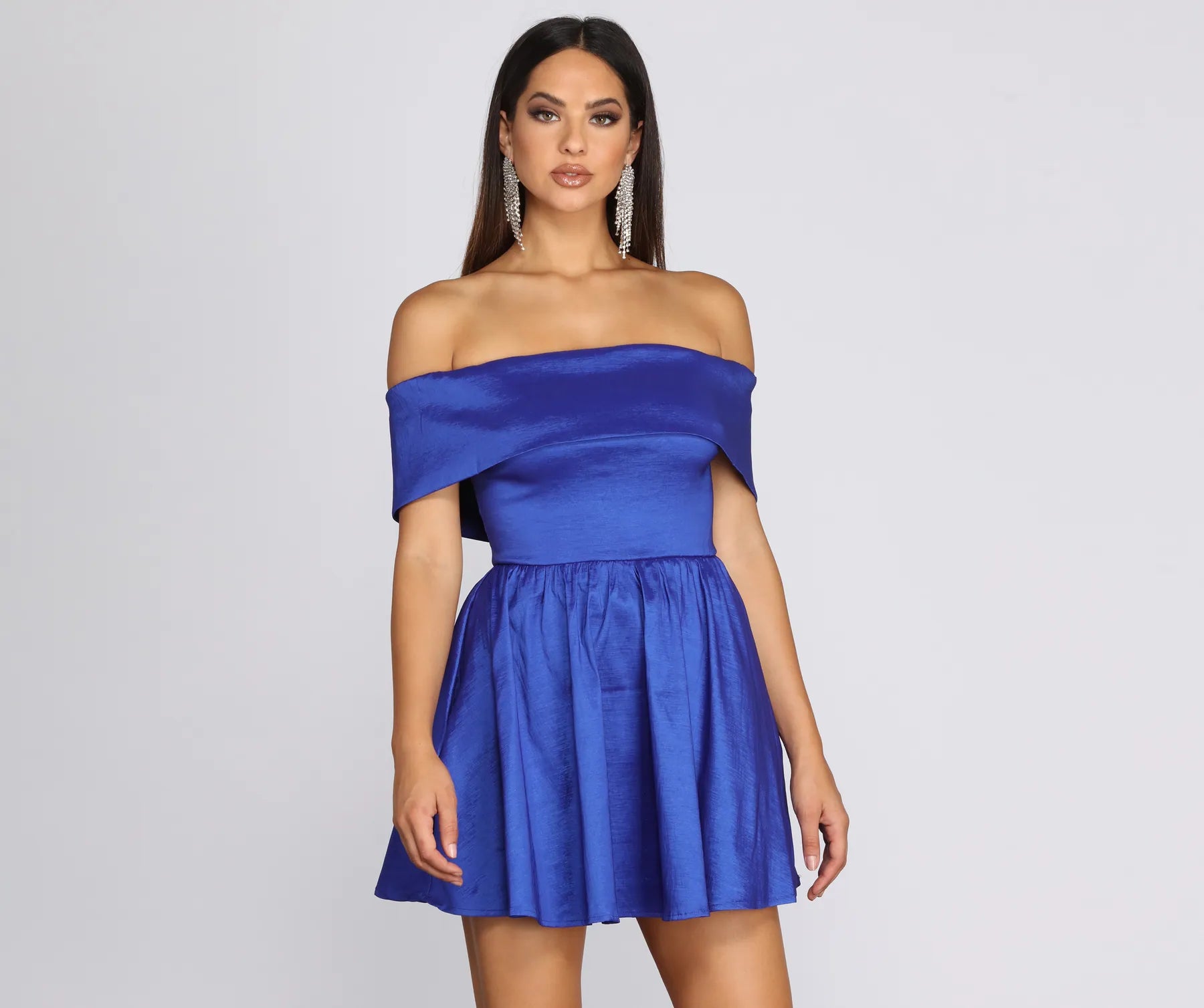 Weekend Clearance Frenzy Winnie Strapless Taffeta Party Dress