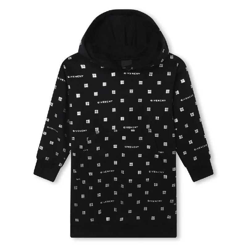 Offer Ending Soon Black Hooded Dress