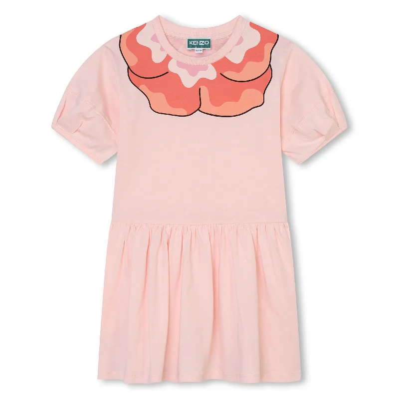 Offer of the Day Pink Cotton Dress