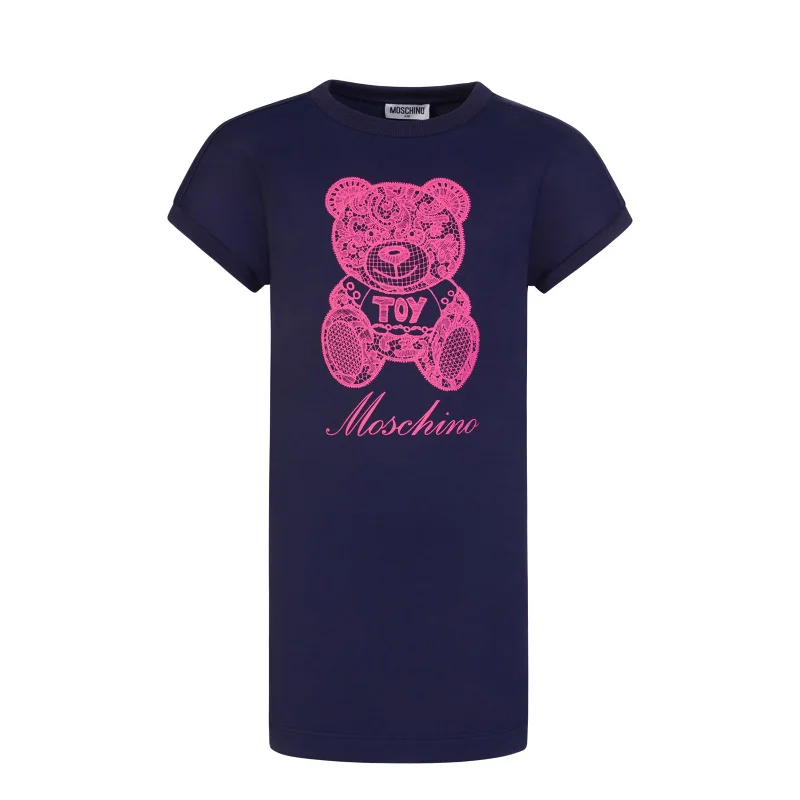 Unmissable Deals Navy Blue Logo Dress
