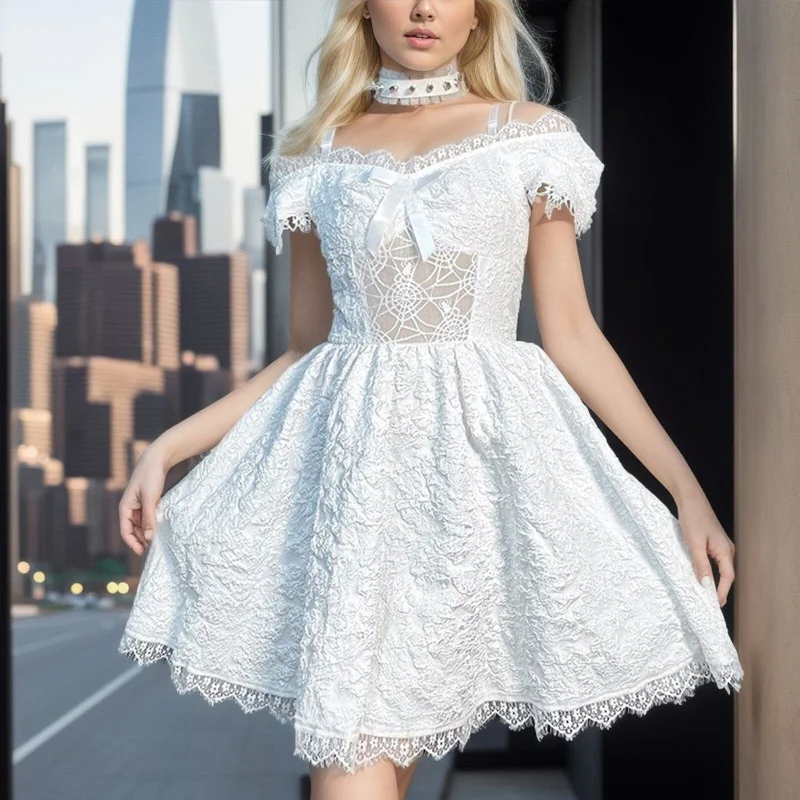 Weekend Special Sale Sexy Gothic Harajuku Mini Party Dress